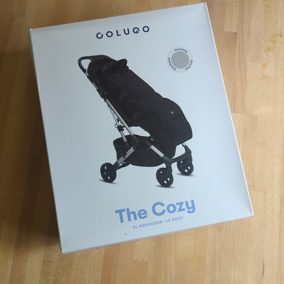 Colugo The Cozy Stroller Cover In Cool Grey New In Box Sealed Made In USA - Picture 1 of 6